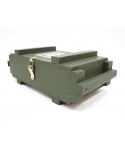 Деревянный ящик в военном стиле 300x170x80 мм