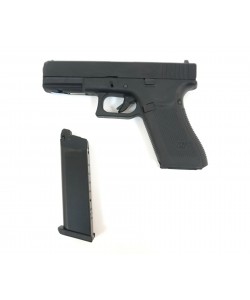 Страйкбольный пистолет WE Glock-17 Gen.5, сменные накладки (WE-G001VB-BK)