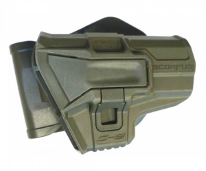 Кобура поворотная Fab Defense M1 G-9S для Glock 9 мм (хаки)