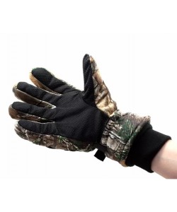 Перчатки охотничьи Стикхант Редлайн зимние (листва камуфляж)