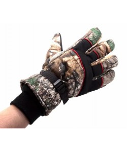 Перчатки охотничьи Стикхант Редлайн зимние (листва камуфляж)