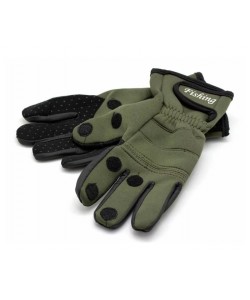Перчатки рыболовные Стикхант Триггер Фиш демисезонные (хаки)