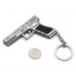 Брелок Microgun M пистолет Glock 17 (Silver edition) - фото № 1