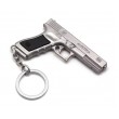 Брелок Microgun M пистолет Glock 17 (Silver edition) - фото № 2