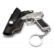 Брелок Microgun M пистолет Glock 17 (Silver edition)