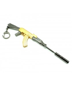 Брелок Microgun M автомат АК-47 (Gold Edition)
