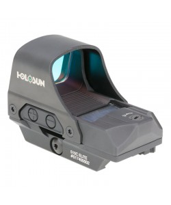 Коллиматорный прицел Holosun OpenELITE HE510C-GR, подсветка, на Weaver