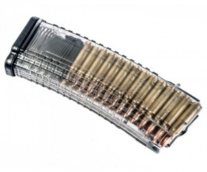 Магазин Pufgun на Сайга МК223, 5,56x45, 30 патронов, поликарбонат (прозрачный)