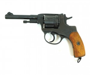 Охолощенный СХП револьвер Наган Р-412, царские до 1917 (Байкал) 10ТК