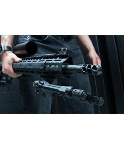 Сошки UTG PRO TBNR, M-Lok, вращающаяся наклонная база, 18,4-22,9 см