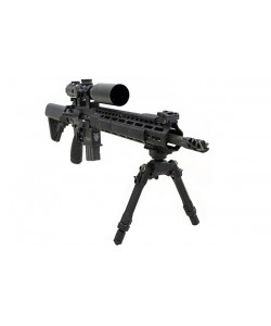 Сошки UTG PRO TBNR, Weaver/Picatinny, вращающаяся наклонная база, 18,6–23,1 см