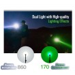 Фонарь с комплектом NexTORCH T5G Hunting Set, 860 лм белый + 170 лм зеленый - фото № 4