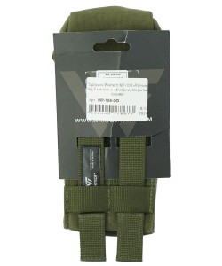 Подсумок Wartech MP-108 «Ратник» под 2 магазина АК-серии, закрытый (олива)