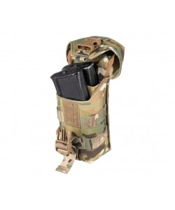 Подсумок Wartech MP-108 «Ратник» под 2 магазина АК-серии, закрытый (цифра EMP)