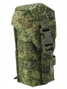 Подсумок Wartech MP-108 «Ратник» под 2 магазина АК-серии, закрытый (цифра EMP)