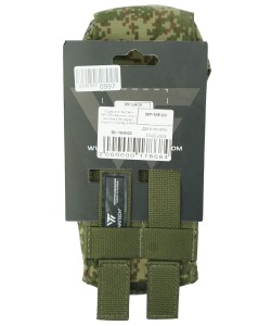 Подсумок Wartech MP-108 «Ратник» под 2 магазина АК-серии, закрытый (цифра EMP)
