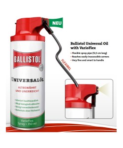 Масло оружейное Ballistol spray VarioFlex, 350 мл