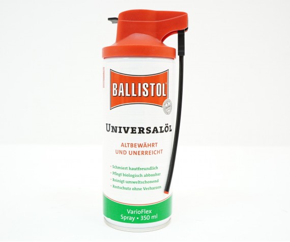 Масло оружейное Ballistol spray VarioFlex, 350 мл (21727) купить в Москве,  СПБ, цена в интернет-магазине «Pnevmat24»