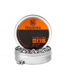 Пули для пневматики RWS Training 4,5 мм, 0,53 г (500 штук)
