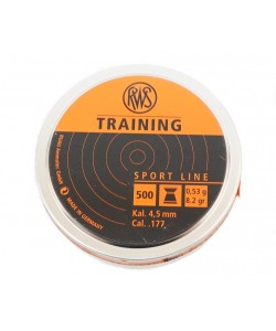 Пули для пневматики RWS Training 4,5 мм, 0,53 г (500 штук)