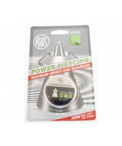 Пули для пневматики RWS Power Piercing 4,5 мм, 0,58 г (200 штук)
