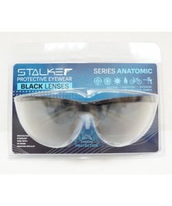 Очки стрелковые Stalker Anatomic, черные линзы (STA-23B)