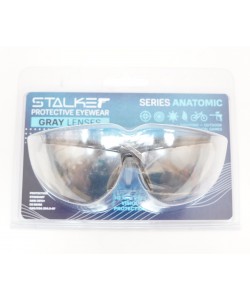 Очки стрелковые Stalker Anatomic, зеркально-серые линзы (STA-50G)