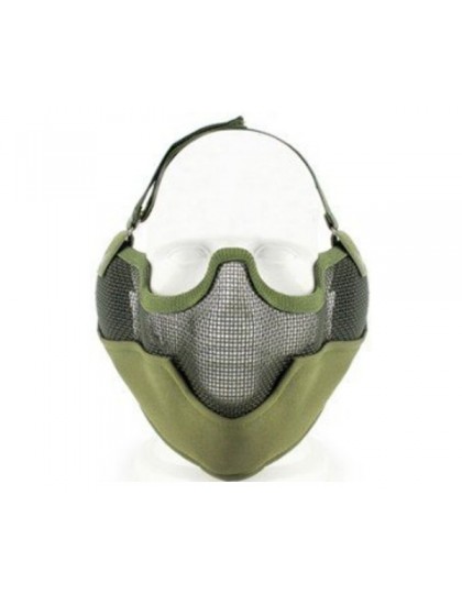 Маска сетчатая на нижнюю часть лица Tactical V2 Green