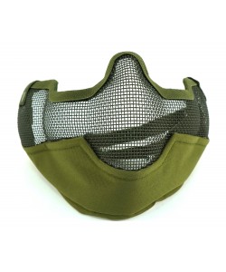 Маска сетчатая на нижнюю часть лица Tactical V2 Green