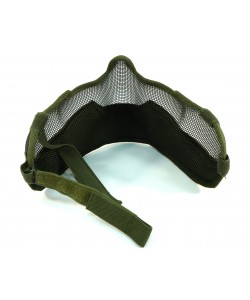 Маска сетчатая на нижнюю часть лица Tactical V2 Green