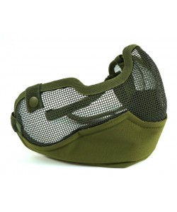 Маска сетчатая на нижнюю часть лица Tactical V2 Green