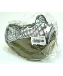 Маска сетчатая на нижнюю часть лица Tactical V2 Green