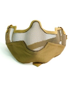 Маска сетчатая на нижнюю часть лица Tactical V2 Coyote