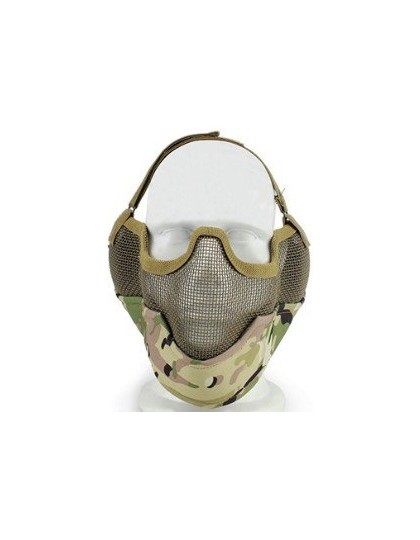 Маска сетчатая на нижнюю часть лица Tactical V2 Multicam