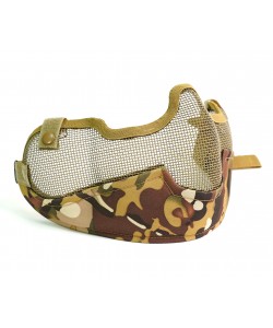 Маска сетчатая на нижнюю часть лица Tactical V2 Multicam