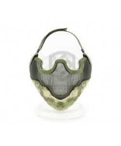 Маска сетчатая на нижнюю часть лица Tactical V2 Green Camo