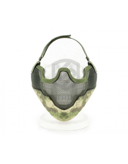 Маска сетчатая на нижнюю часть лица Tactical V2 Green Camo