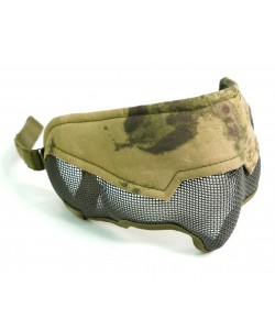 Маска сетчатая на нижнюю часть лица Tactical V2 Green Camo