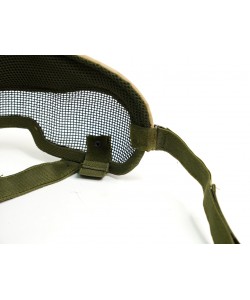 Маска сетчатая на нижнюю часть лица Tactical V2 Green Camo