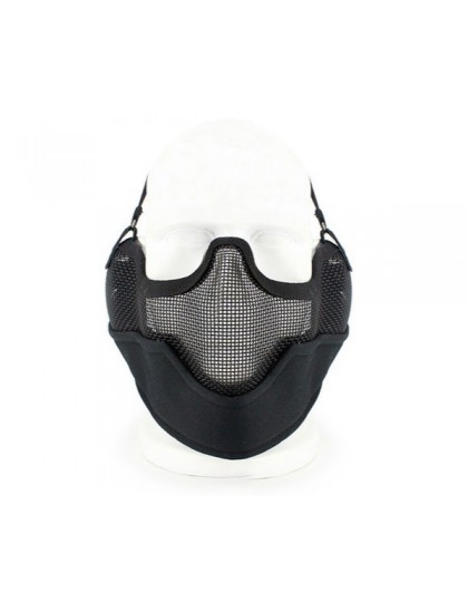 Маска сетчатая на нижнюю часть лица Tactical V2 Black