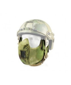 Маска защитная на нижнюю часть лица Tactical V5 (Green Camo)