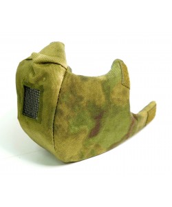 Маска защитная на нижнюю часть лица Tactical V5 (Green Camo)