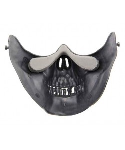 Маска защитная на нижнюю часть лица Skeleton (Black)