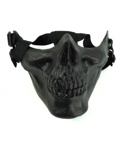 Маска защитная на нижнюю часть лица Skeleton (Black)
