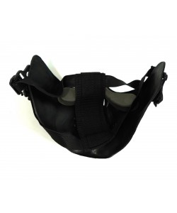 Маска защитная на нижнюю часть лица Skeleton (Black)