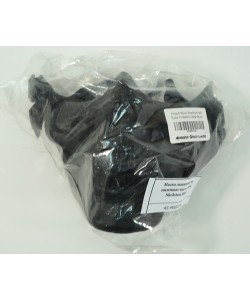 Маска защитная на нижнюю часть лица Skeleton (Black)