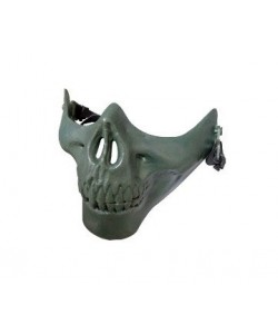 Маска защитная на нижнюю часть лица Skeleton (Olive)