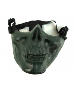 Маска защитная на нижнюю часть лица Skeleton (Olive)