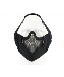 Маска защитная на нижнюю часть лица Tactical V8 (Black)
