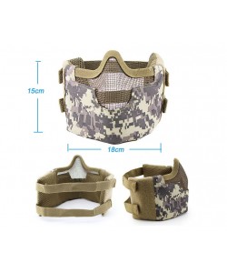 Маска защитная на нижнюю часть лица Tactical V8 (Olive)